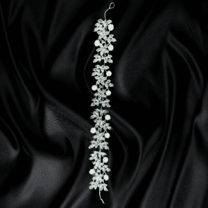 Flowery Crystals Hairpiece